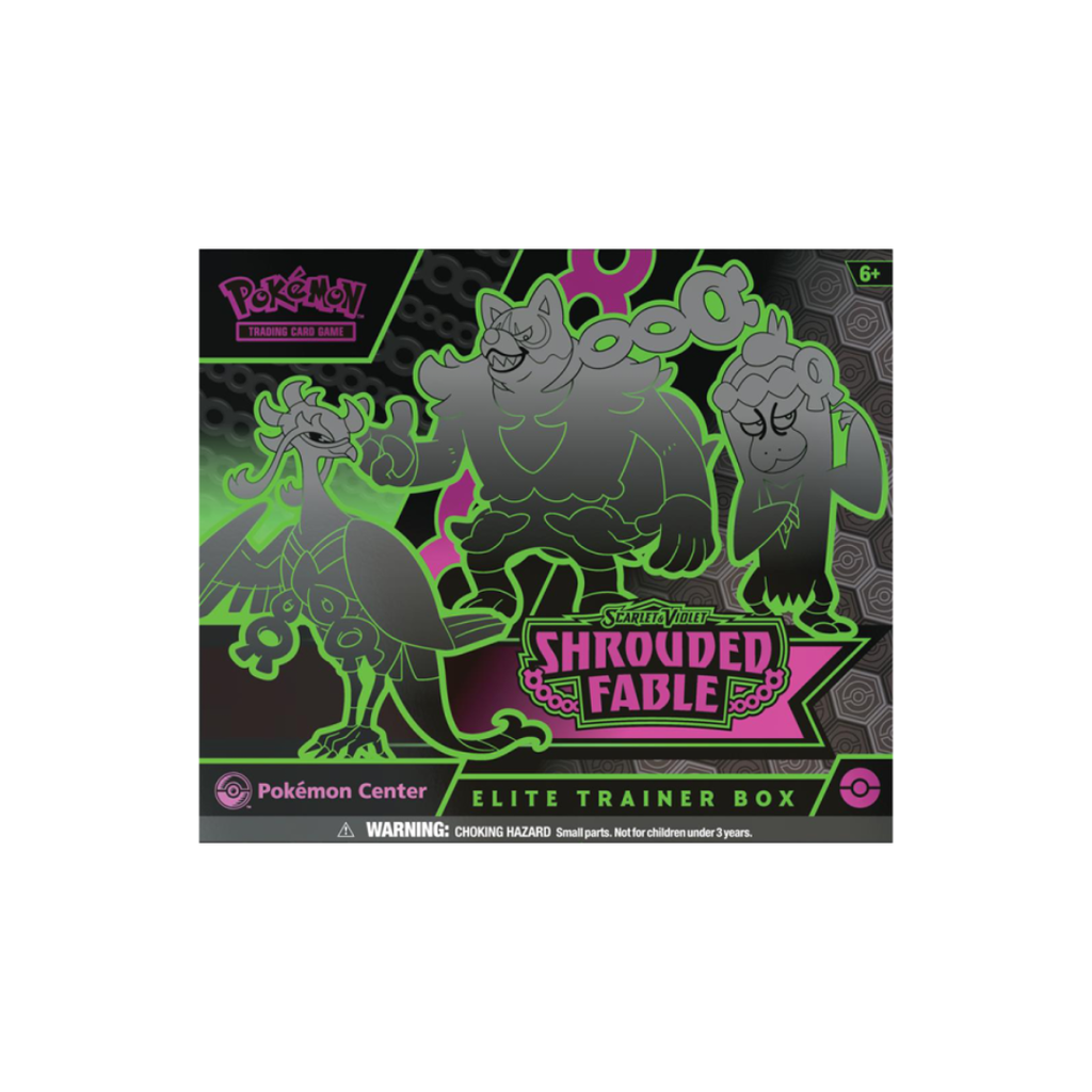 Pokémon TCG: Scarlet & Violet Shrouded Fable POKEMON CENTER Elite Trainer Box