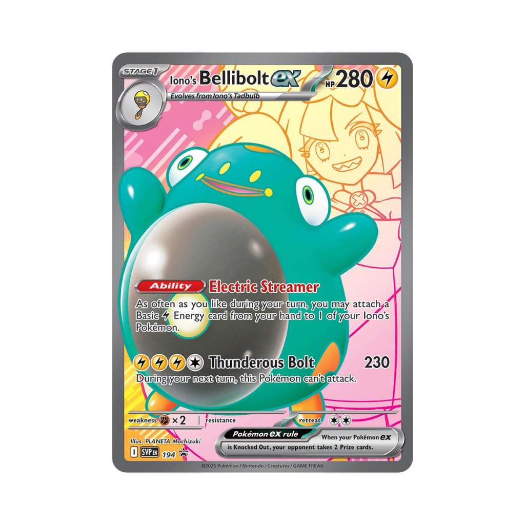 Pokémon TCG: Iono Bellibolt Premium Collection Box