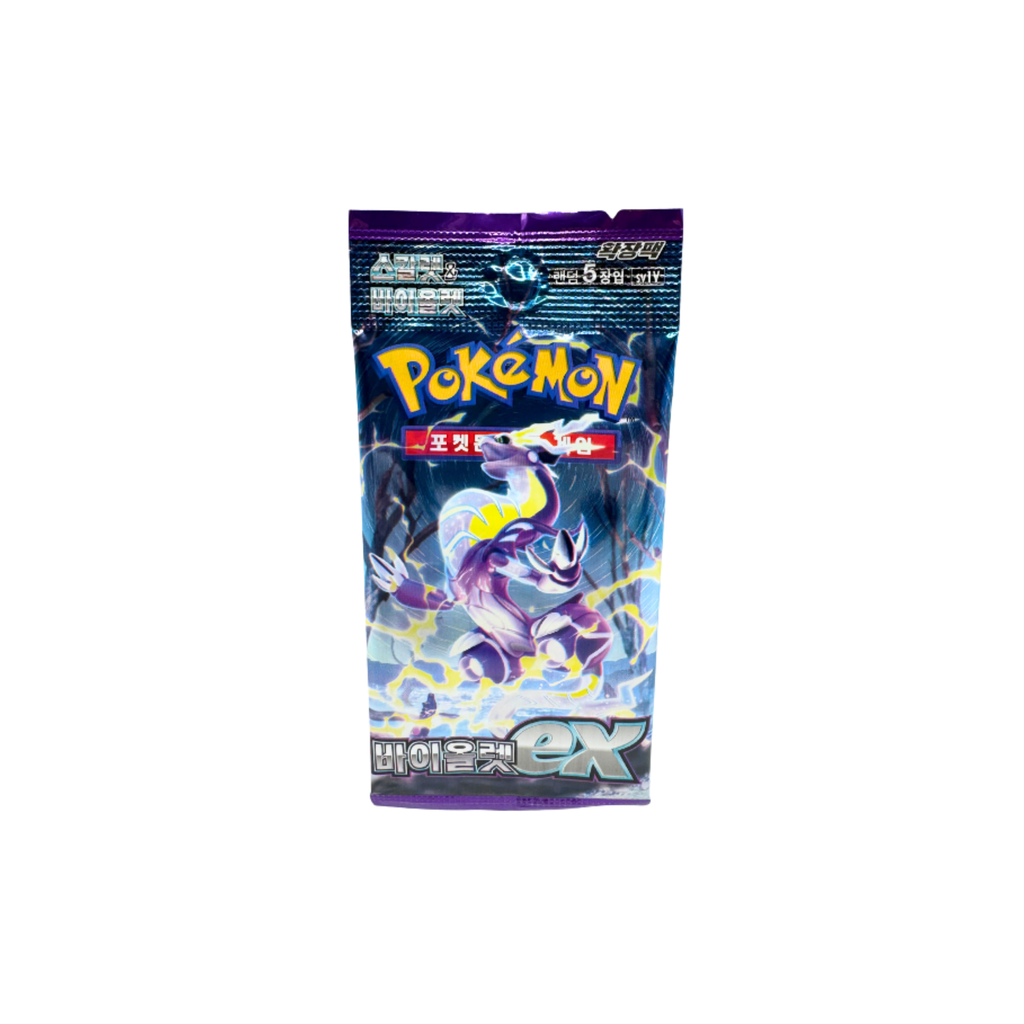 Korean Pokémon TCG: Scarlet & Violet Violet EX Booster Pack