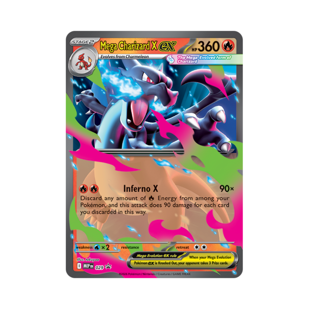Pokémon TCG: 2026 Q1 Mega Charizard X Tin