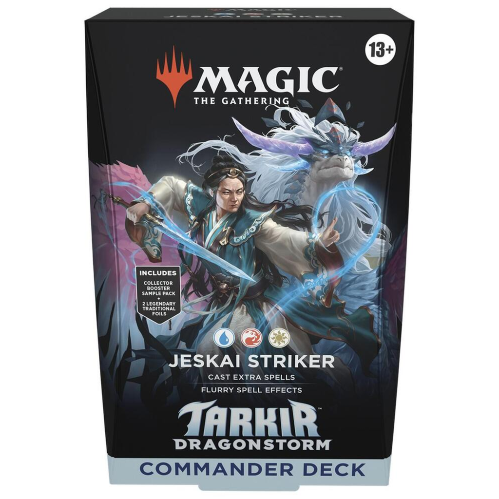 Magic The Gathering: TDM Tarkir: Dragonstorm Commander Jeskai Striker Deck