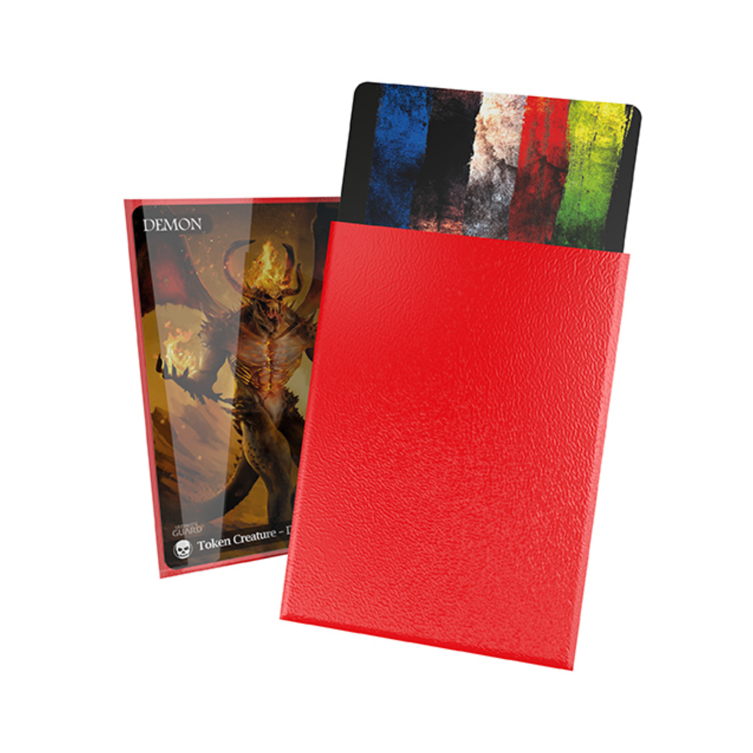 Card Sleeves: Cortex Standard Size- Glossy Red (100 ct.)