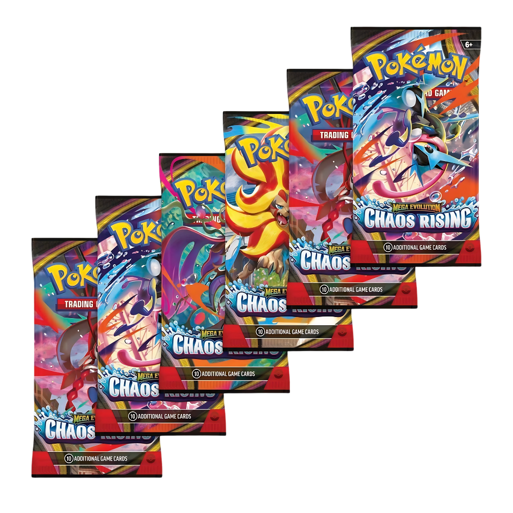 Pokémon TCG: Mega Evolution 04 - Chaos Rising Booster Bundle