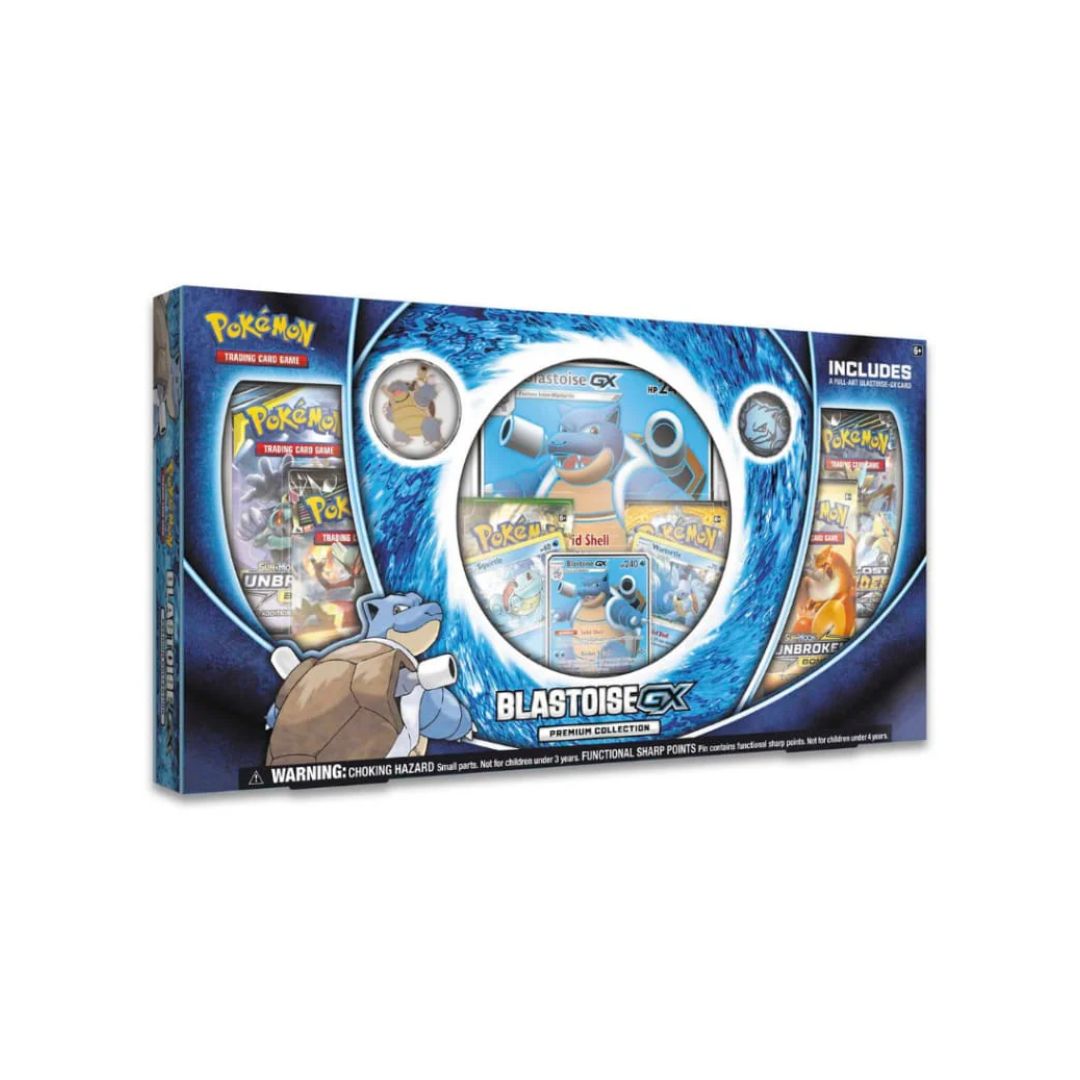 Pokémon TCG: Sun & Moon Blastoise GX Premium Collection Box