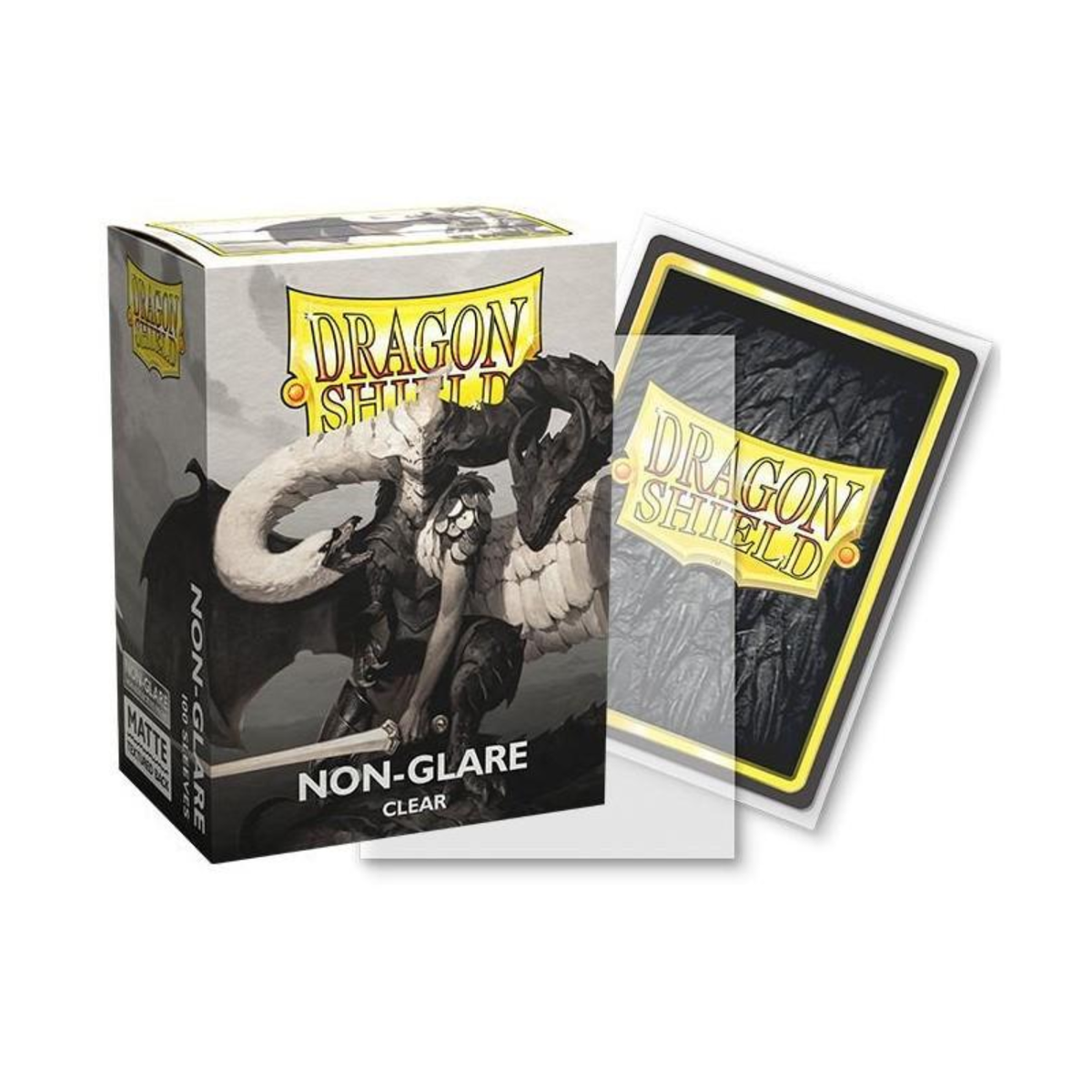 Dragon Shield Sleeves: Standard Non-Glare Matte - Clear 100CT