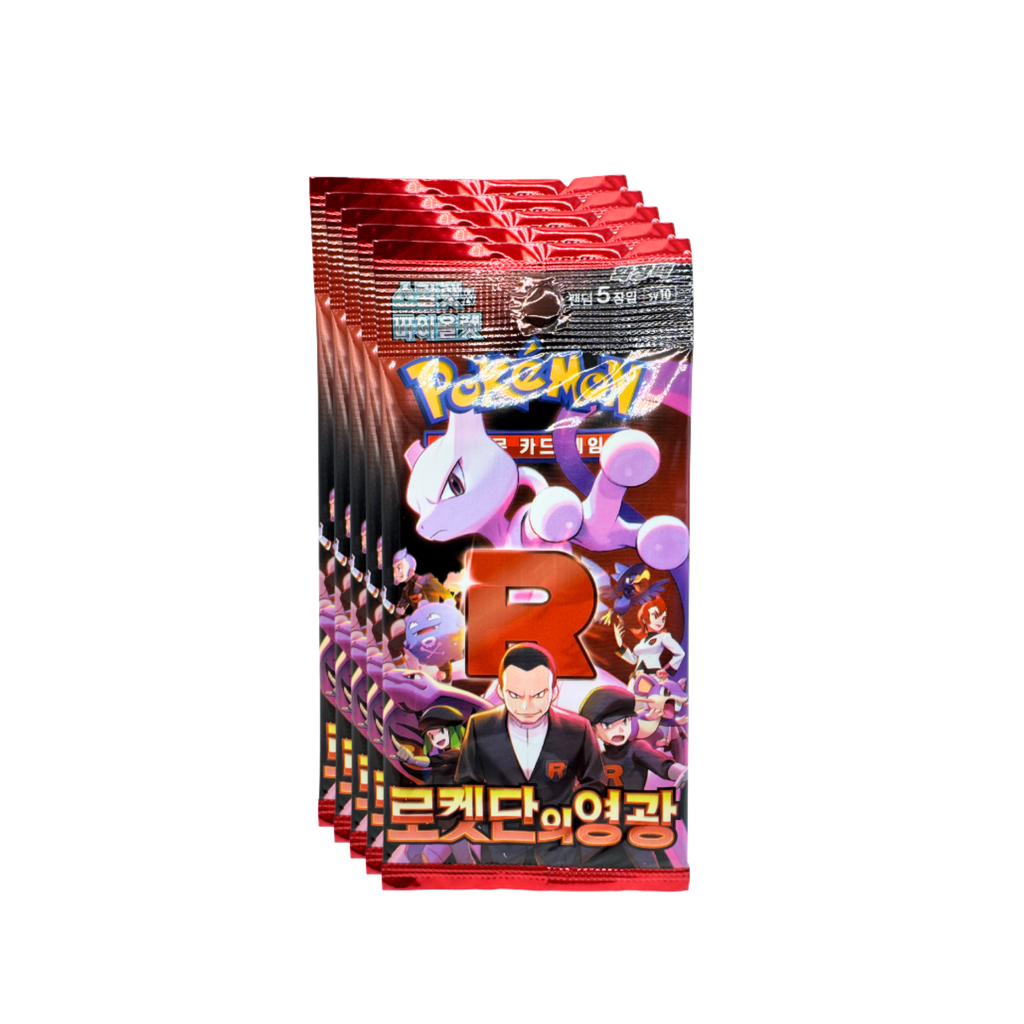 Korean Pokémon TCG: Scarlet & Violet Glory of Team Rocket Booster Pack