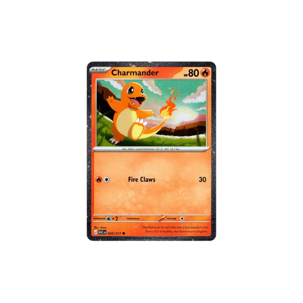 Pokémon TCG: Mega Evolution Ascended Heroes Tech Sticker Collection (Charmander)