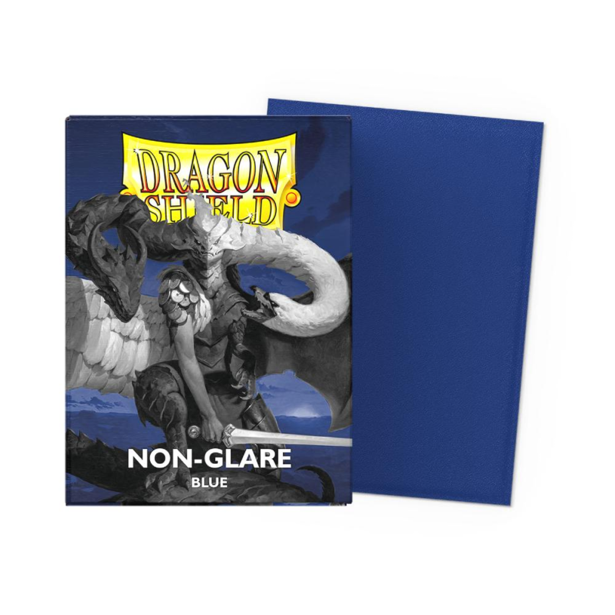 Dragon Shield Sleeves: Standard Matte Non-Glare - Blue 100CT
