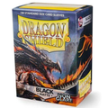 Dragon Shield Sleeves: Standard Non-Glare Matte - Black 100CT
