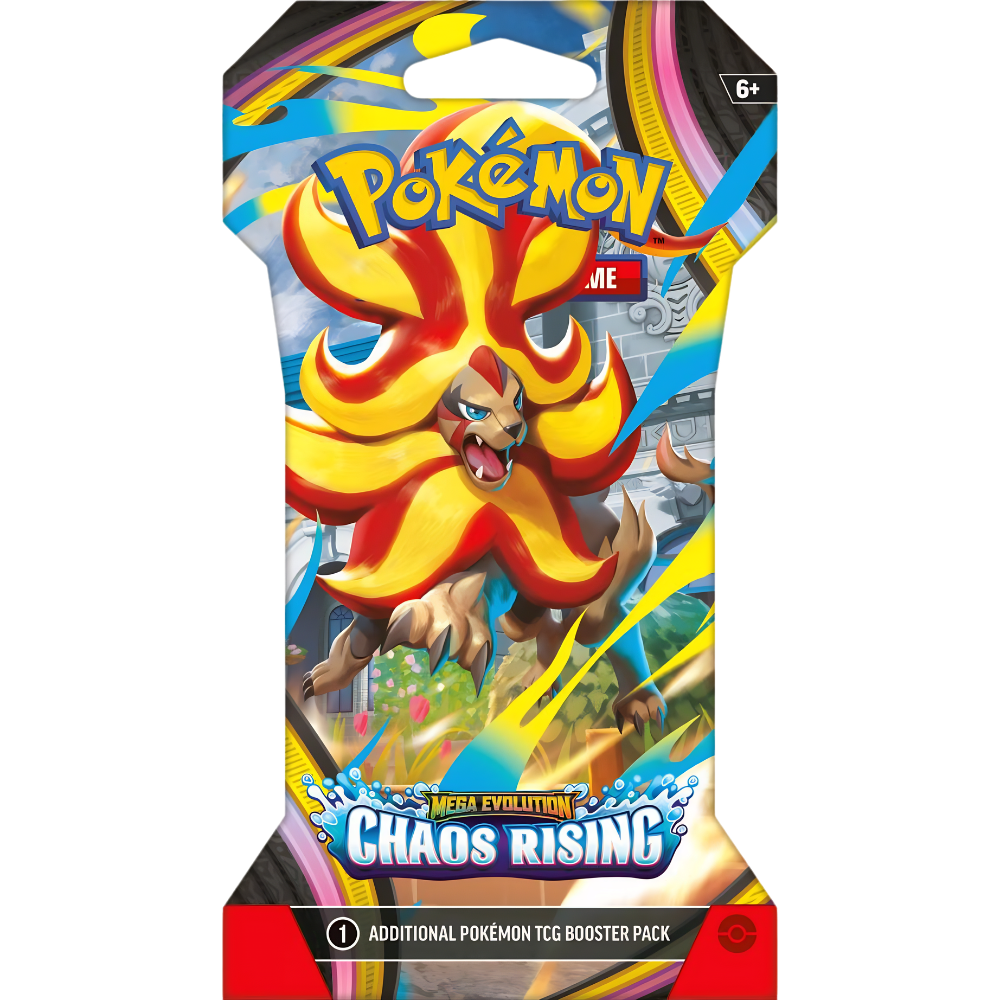 Pokémon TCG: Mega Evolution 04 - Chaos Rising Sleeved Booster Pack