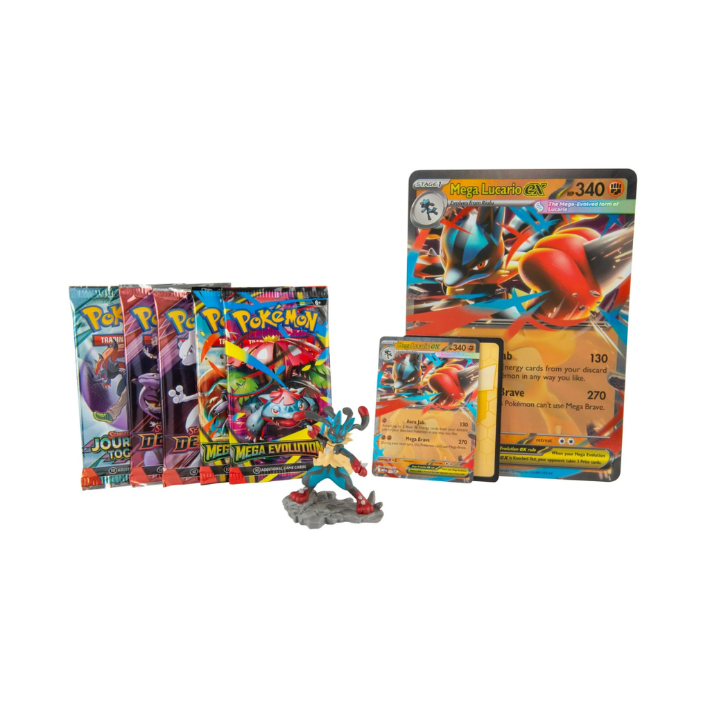 Pokémon TCG: Mega Lucario EX Figure Collection Box