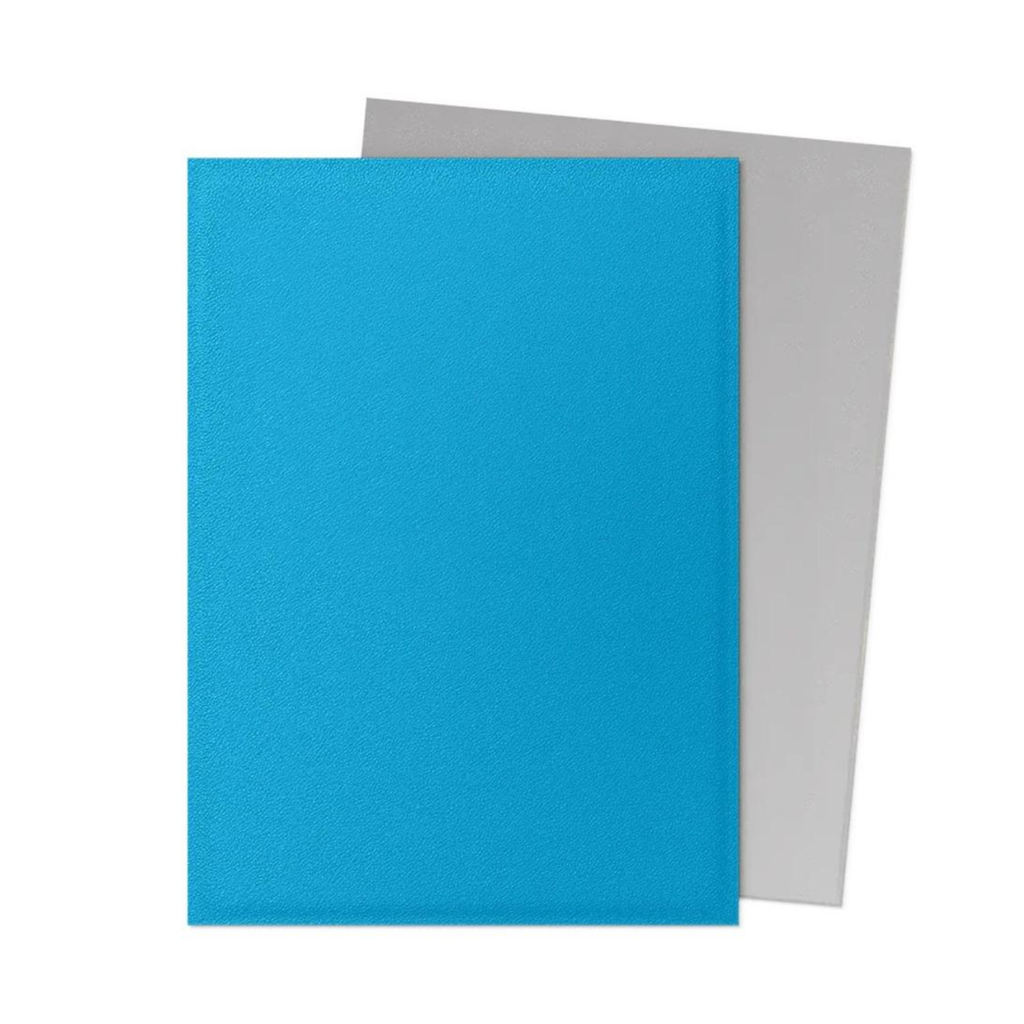Dragon Shield Sleeves: Standard Matte Dual - Sky Blue & Silver
