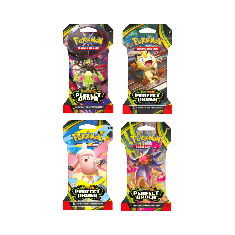 Pokémon TCG: Mega Evolution 03 - Perfect Order Sleeved Booster Pack