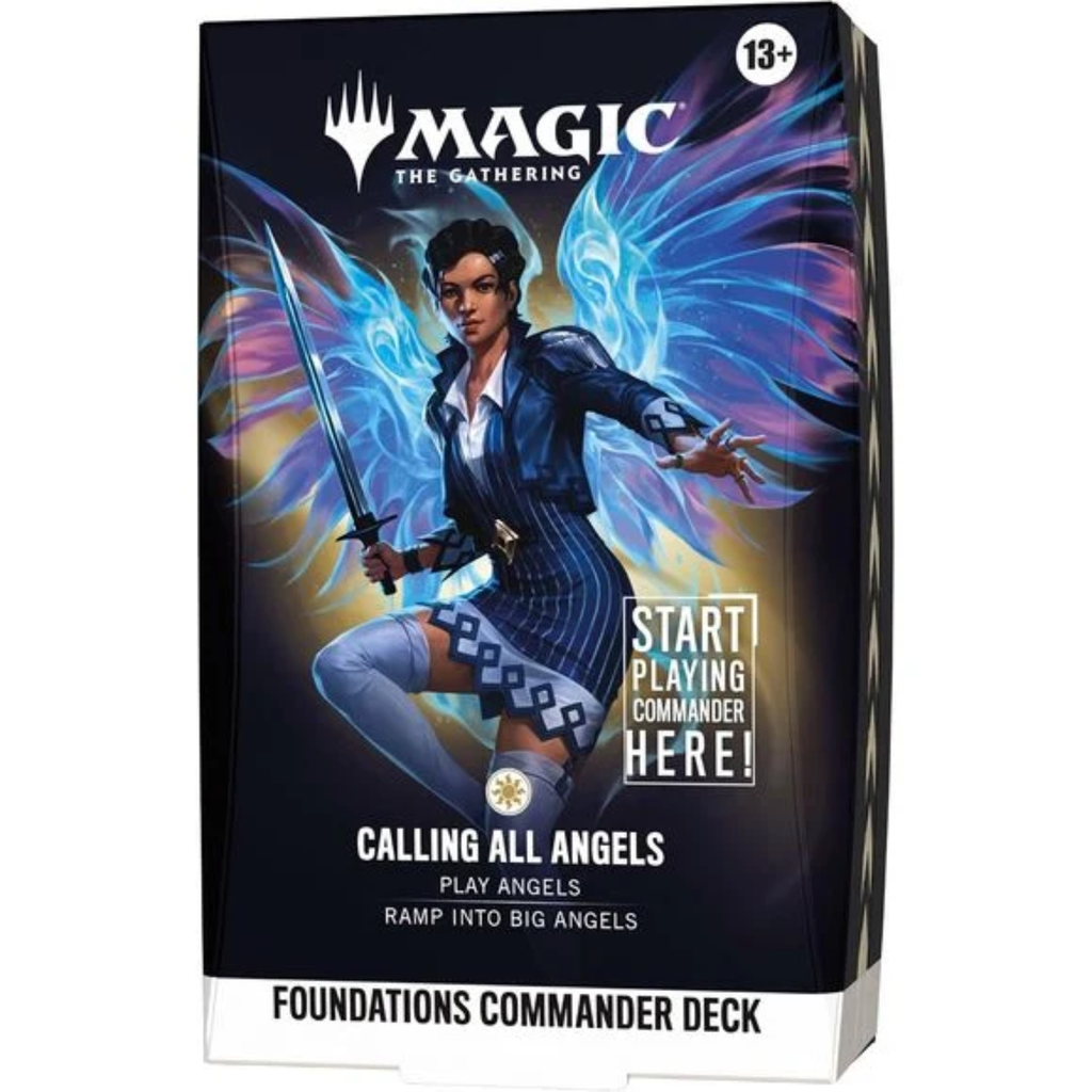 Magic The Gathering: FDN Foundations Calling All Angels Commander Deck