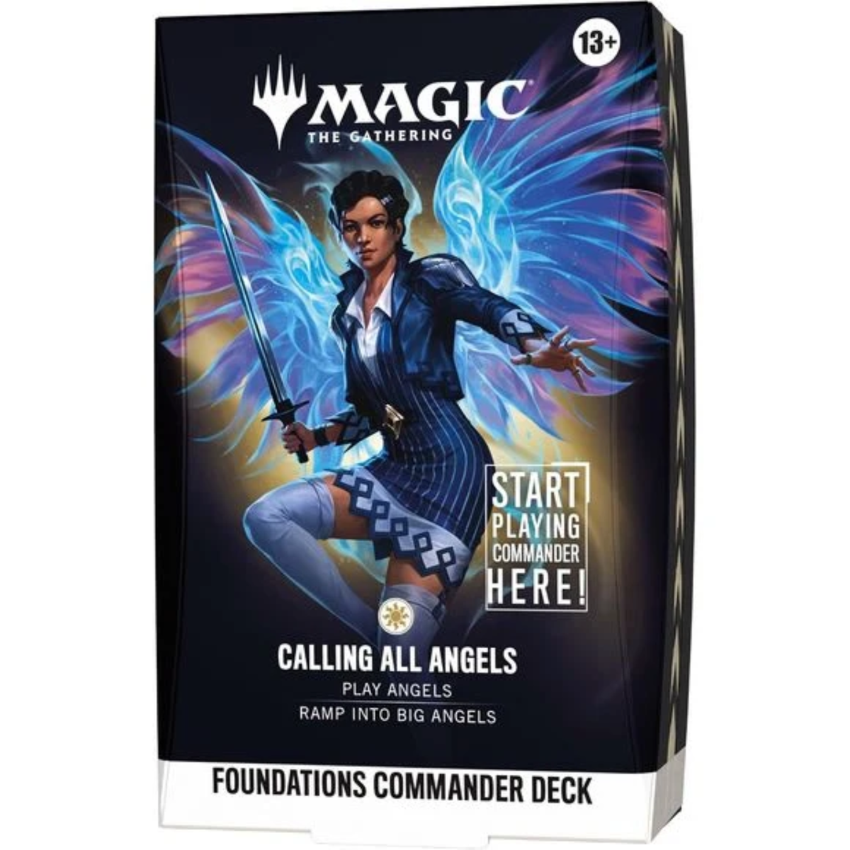 Magic The Gathering: FDN Foundations Calling All Angels Commander Deck