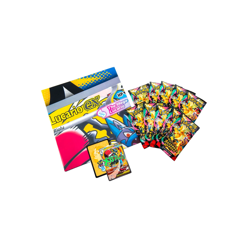 Pokémon TCG: Mega Evolution 2.5 - Ascended Heroes - Premium Poster Collection (Lucario)