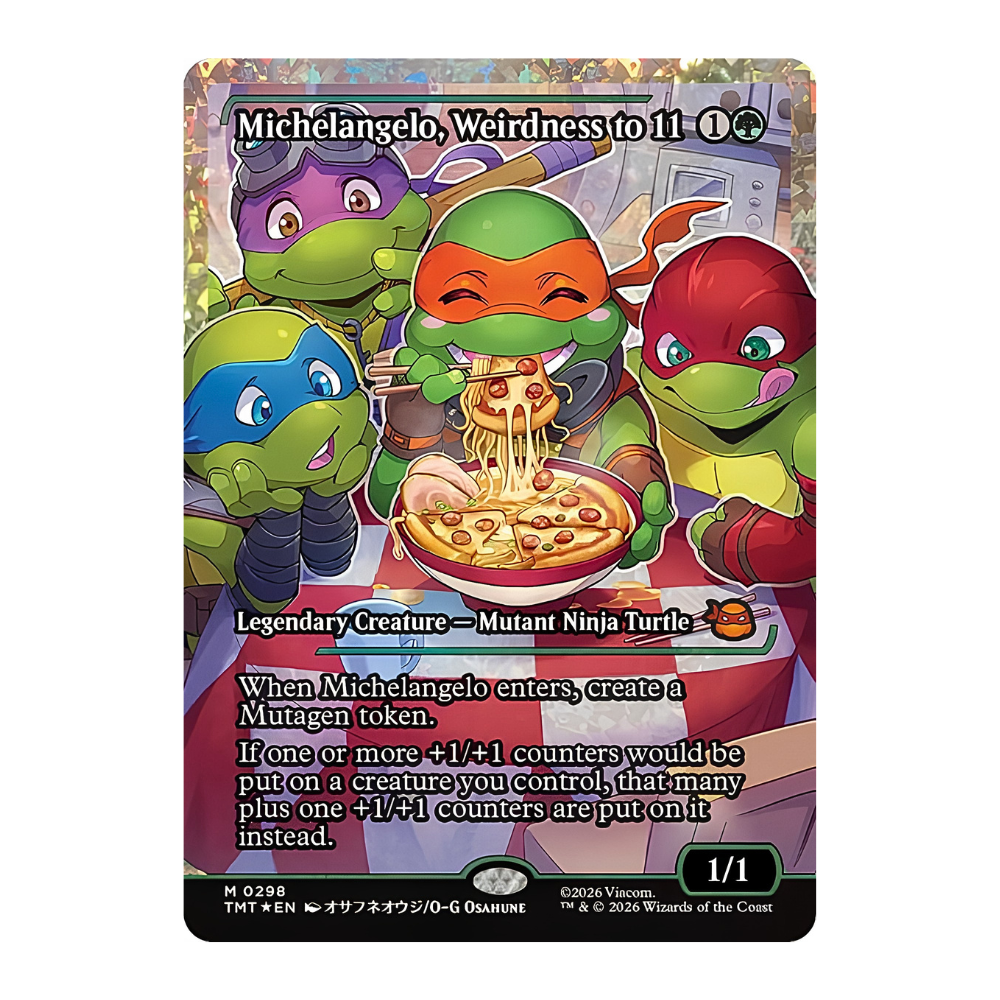 MTG: Universes Beyond- Teenage Mutant Ninja Turtles Play Booster Pack