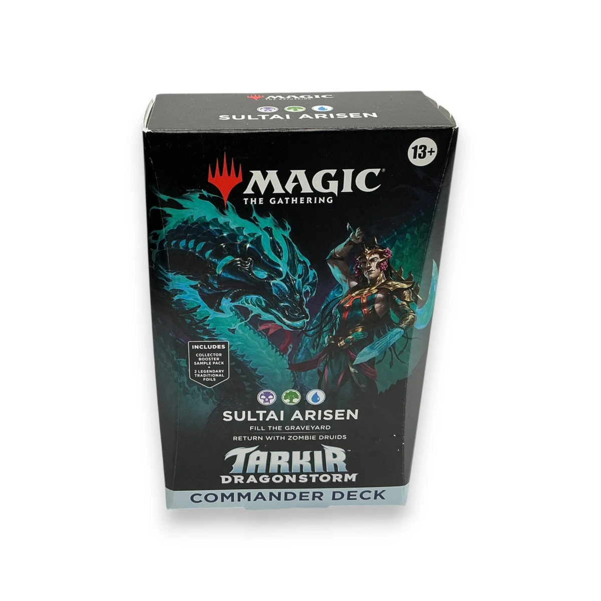Magic The Gathering: TDM Tarkir: Dragonstorm Commander Saultai Arisen Deck
