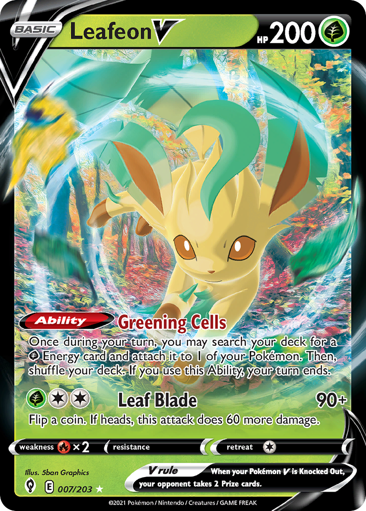 Leafeon V - Evolving Skies #7