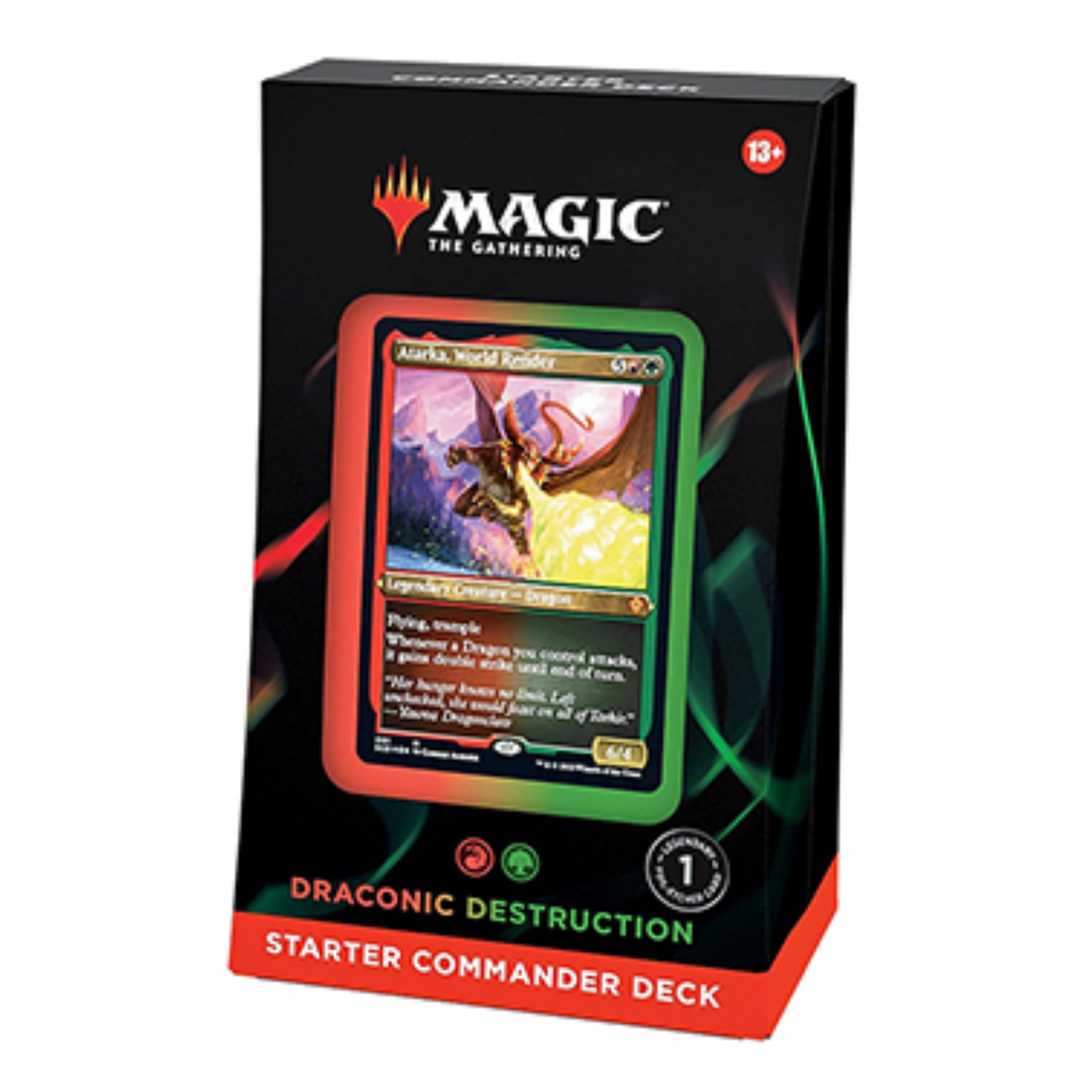 Magic The Gathering: SCD Commander Starter Draconic Destruction Deck