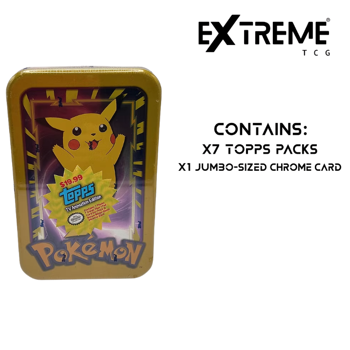 2000 Topps Pokemon TV Animation Edition Tin - ASSORTED