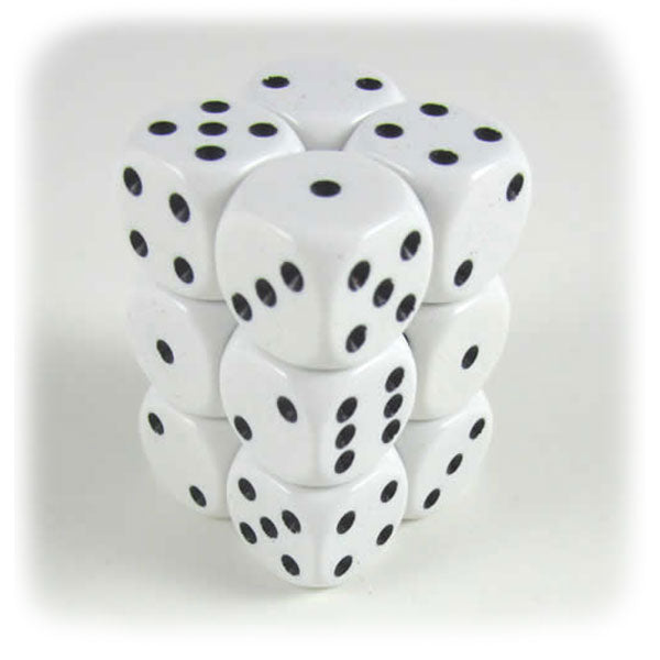 16mm 12d6 Opaque: White/Black