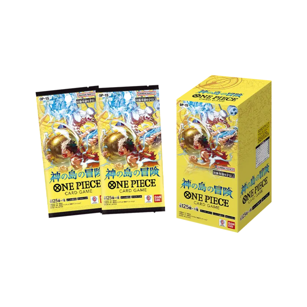 Japanese One Piece TCG: OP-15 Adventure on Kami's Island Booster Pack