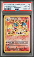 2021 POKEMON #4 CHARIZARD-HOLO CLASSIC COLL-BASE SET PSA 10