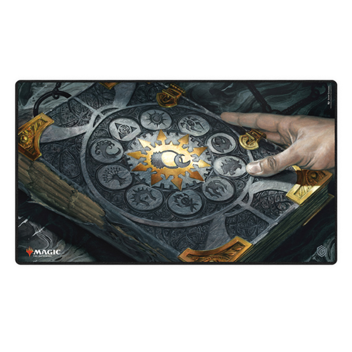 Playmat: MTG- Guild Summit- Tome of the Guildpact