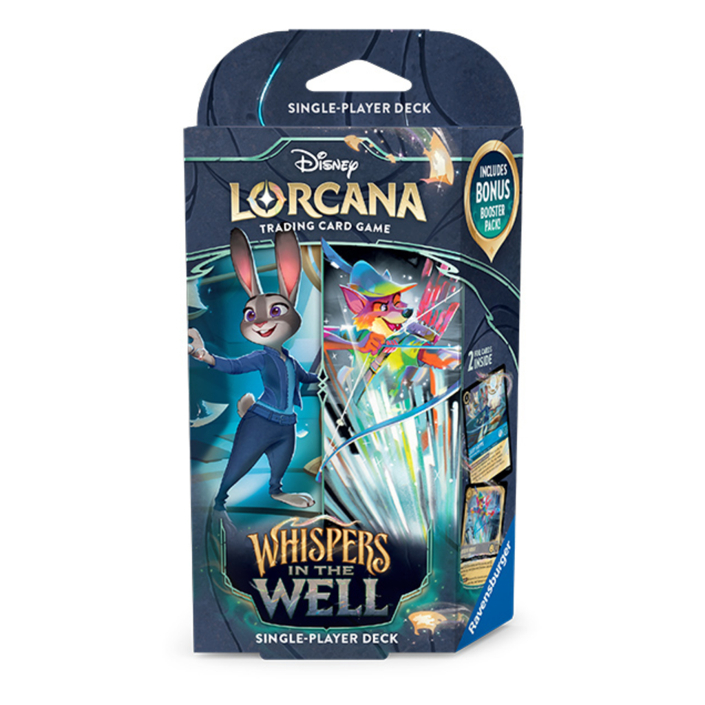 Disney Lorcana: Set 10- Whispers in the Well- Single-Player Deck