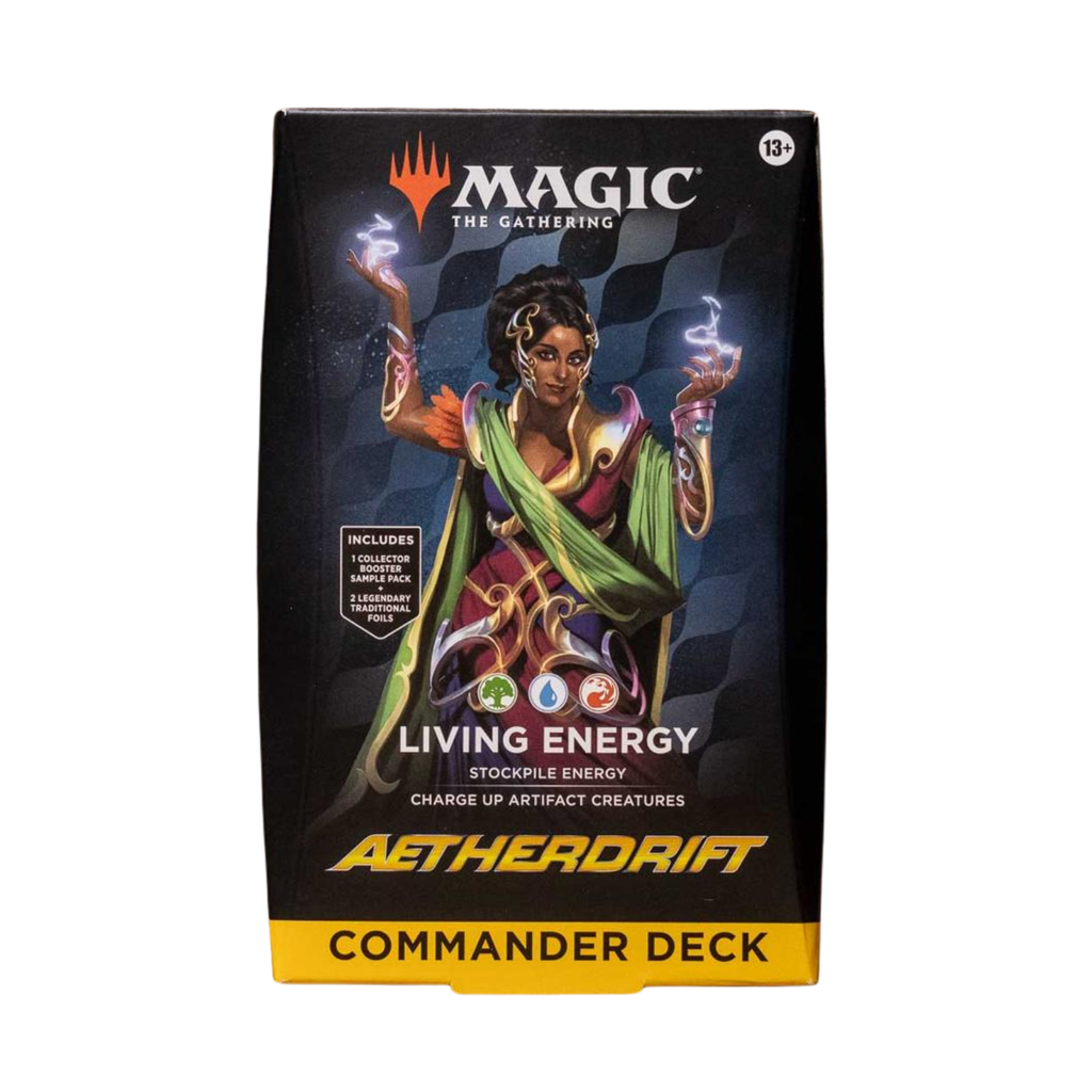 MAGIC THE GATHERING: DFT AETHERDRIFT COMMANDER LIVING ENERGY DECK