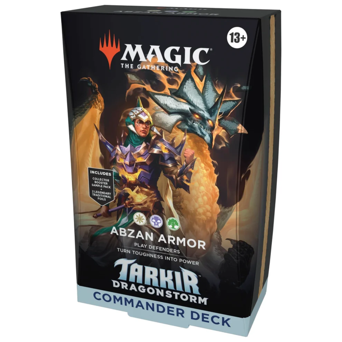 Magic The Gathering: TDM Tarkir: Dragonstorm Commander Abzan Armor Deck