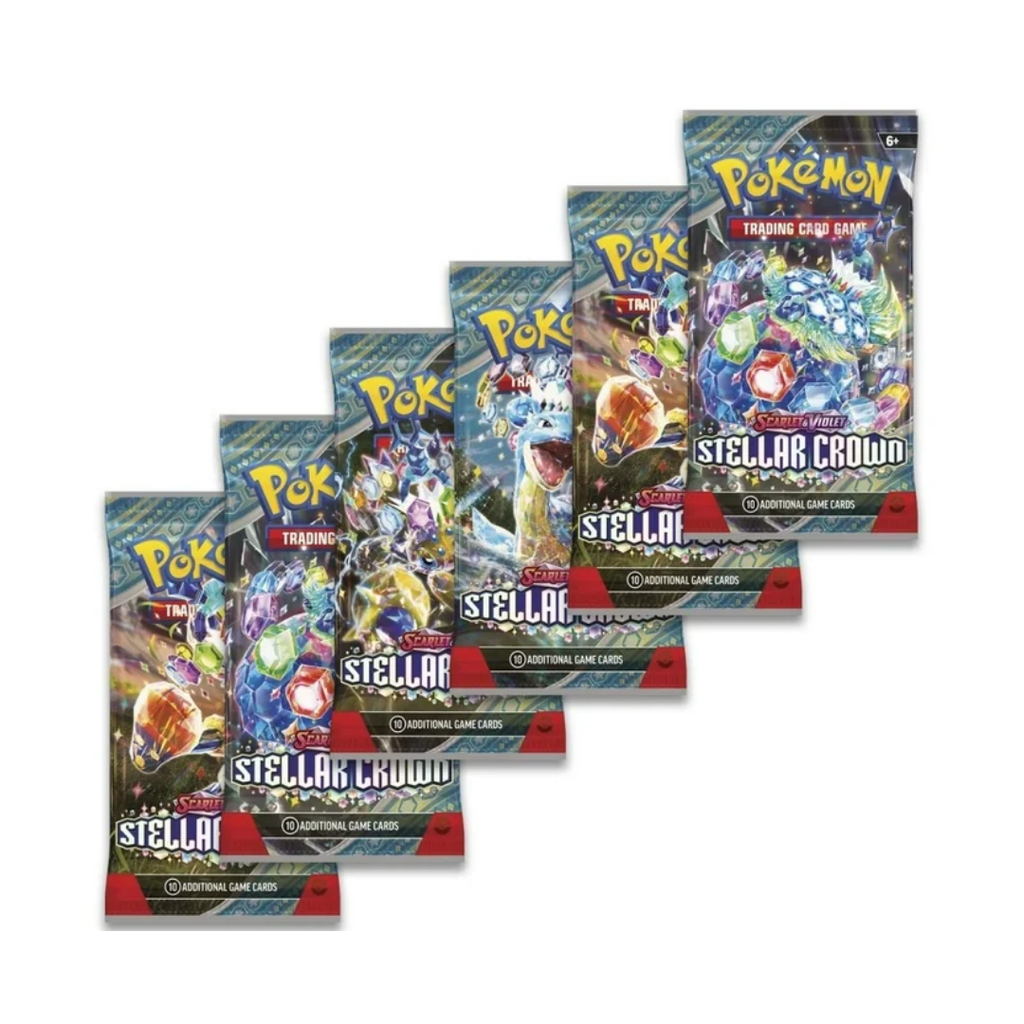 Pokémon TCG: Scarlet & Violet Stellar Crown Booster Bundle (Small Footprint)