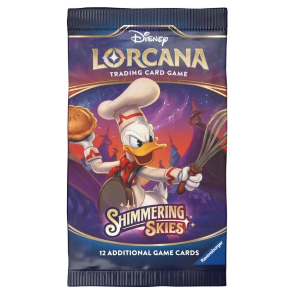 Disney Lorcana: Set 05- Shimmering Skies- Sleeved Booster Pack