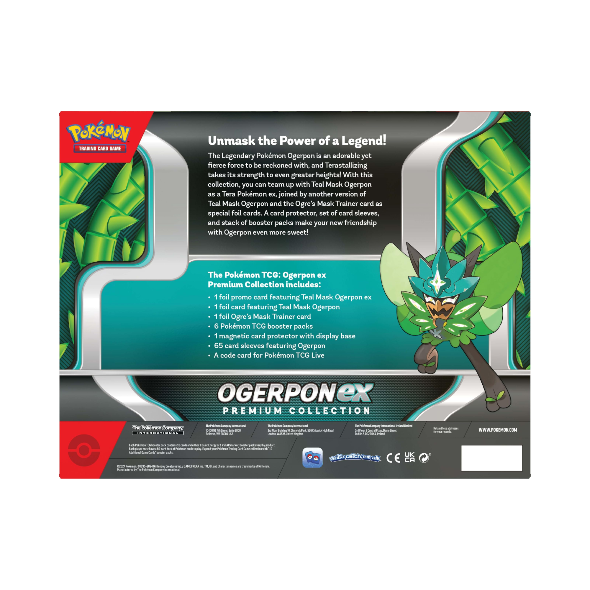 Pokémon TCG: Ogerpon EX Premium Collection Box
