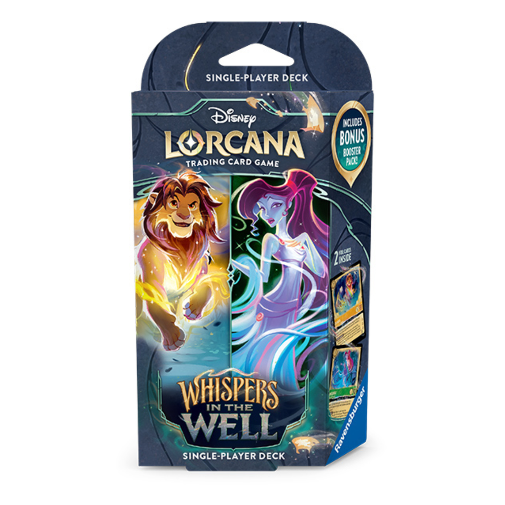 Disney Lorcana: Set 10- Whispers in the Well- Single-Player Deck