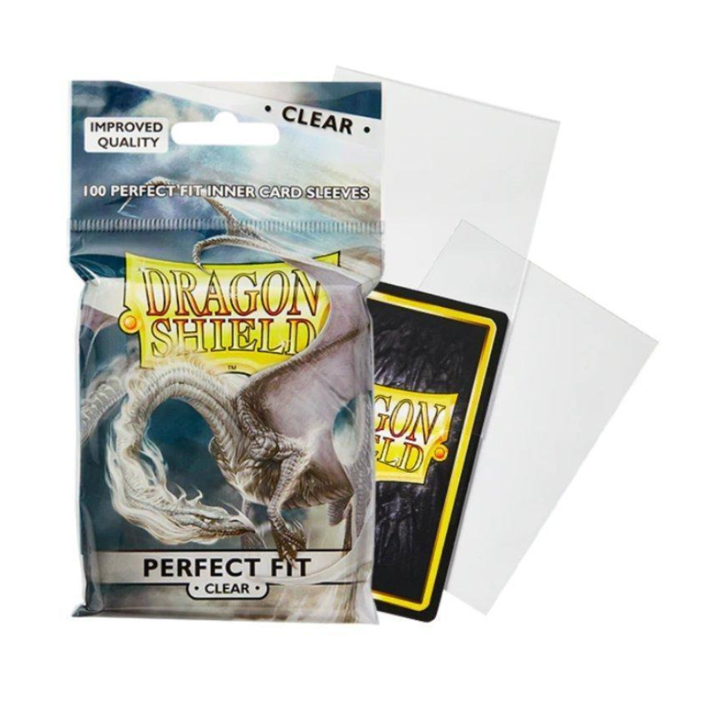 Dragon Shields- Perfect Fit 100CT Pack: Clear