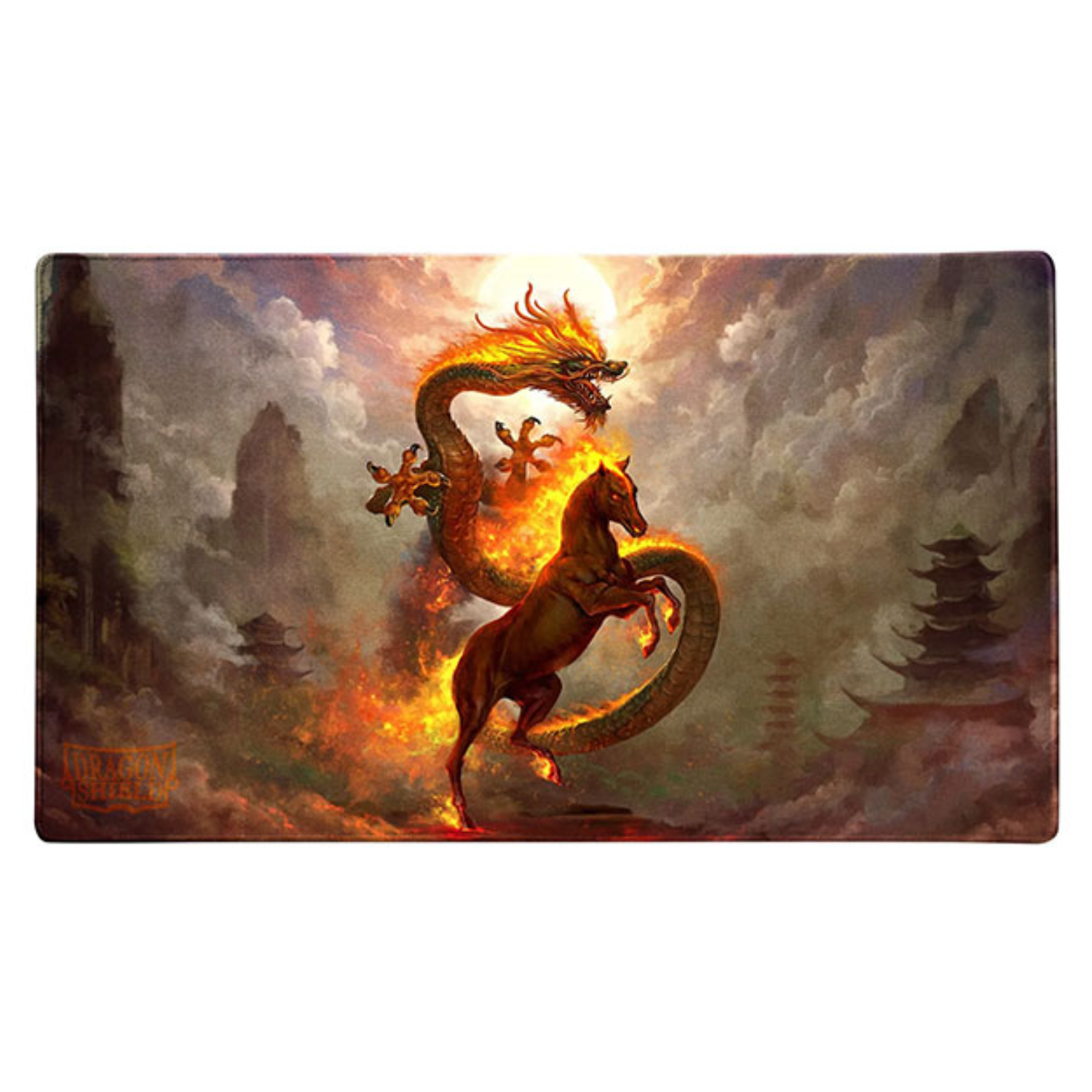Dragon Shield: Playmat w/ Tube- 'Fire Horse 2026' Art, Limited Edition