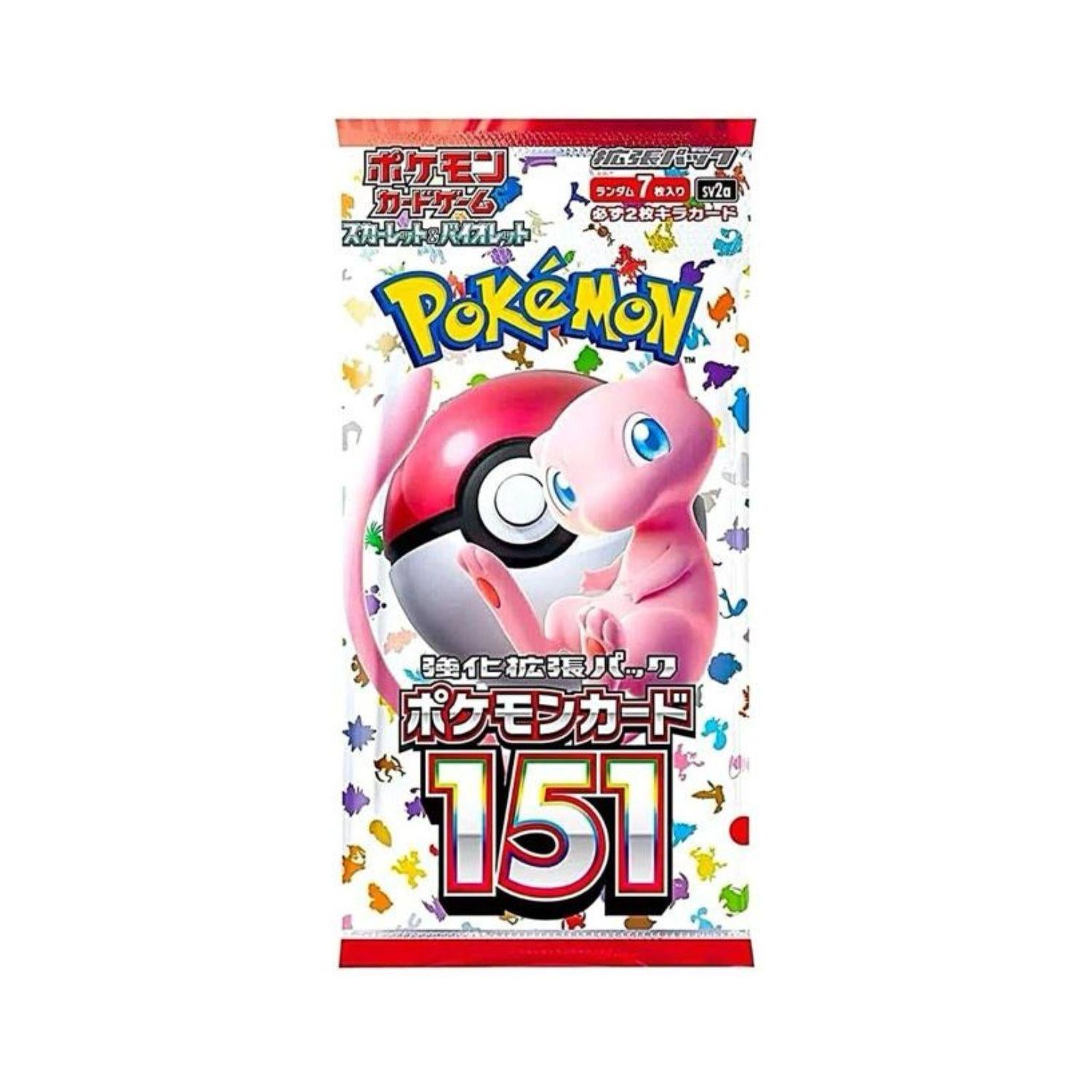Japanese Pokémon TCG: 151 Booster Pack
