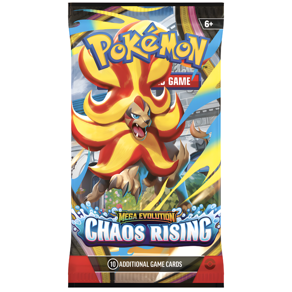 Pokémon TCG: Mega Evolution 04 - Chaos Rising 3- Pack Blister