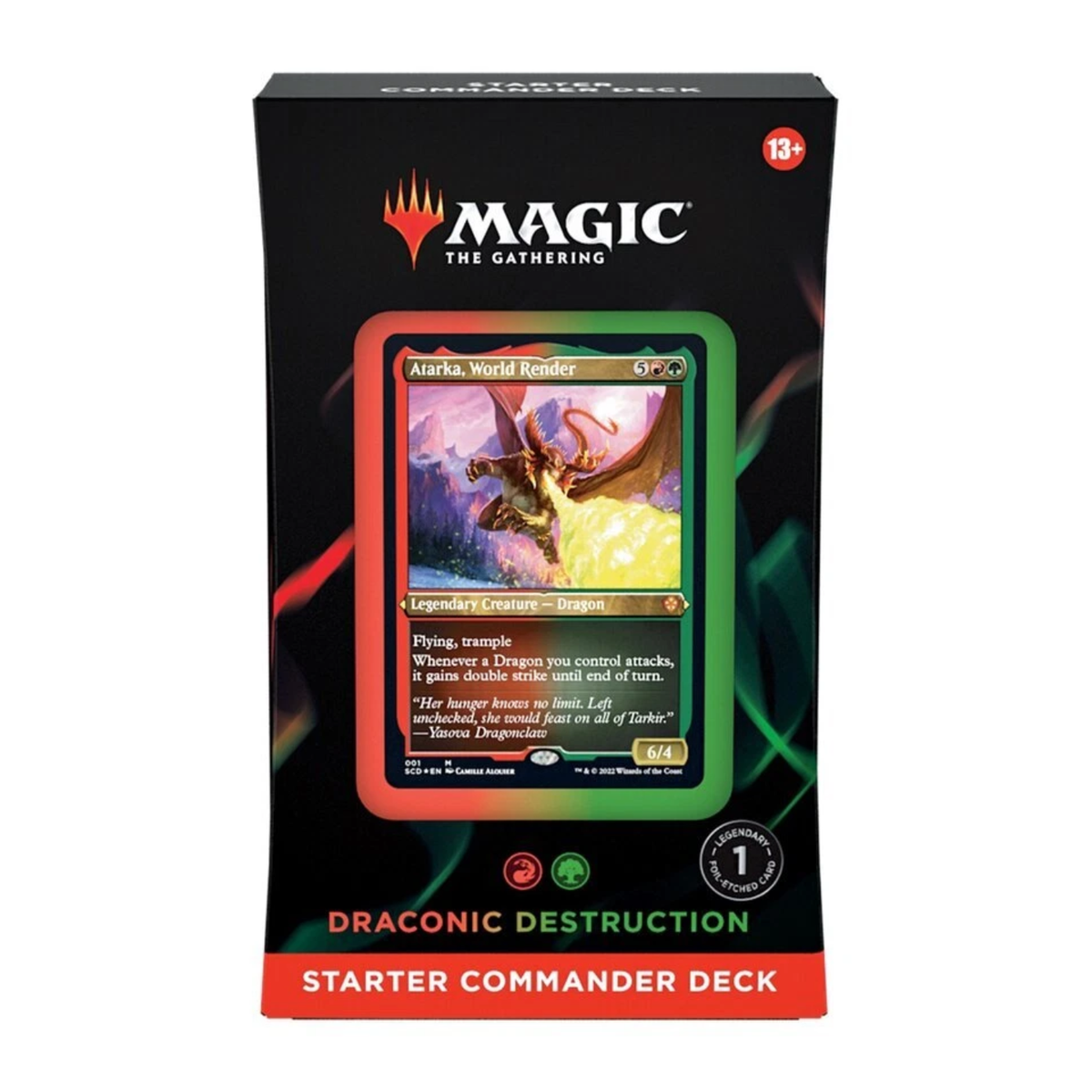 Magic The Gathering: SCD Commander Starter Draconic Destruction Deck