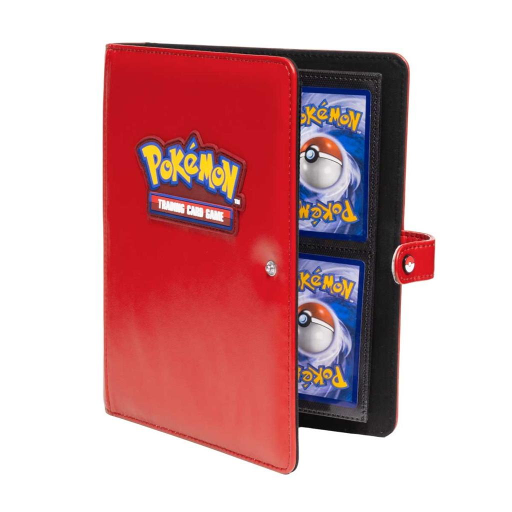 Ultra Pro Premium Snap Binder 4-Pocket Pokemon Red