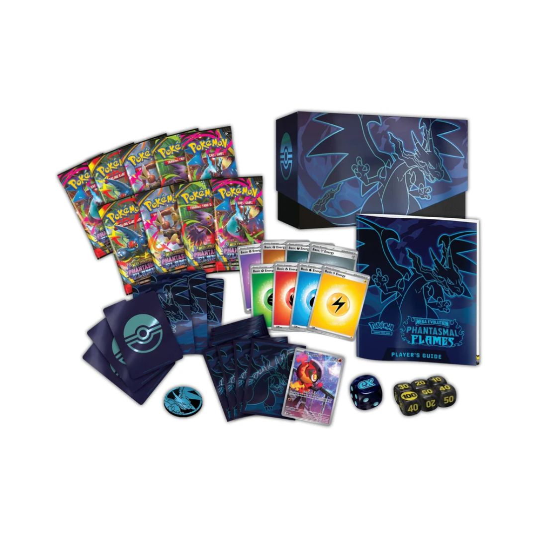 Pokémon TCG: Mega Evolution Phantasmal Flames Elite Trainer Box