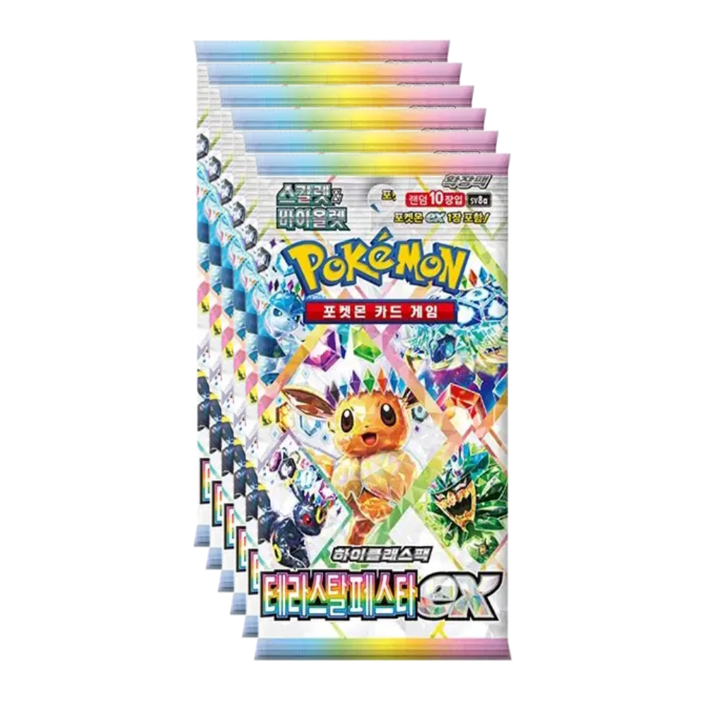 Korean Pokémon TCG: Scarlet & Violet Terastal Festival EX Booster Pack