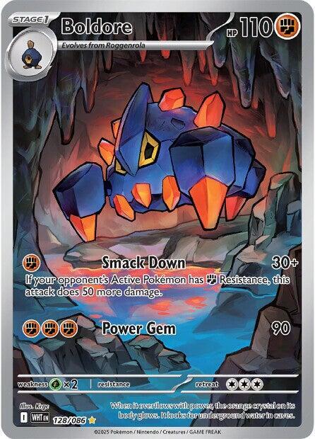 Boldore - 128/086 - Illustration Rare - White Flare