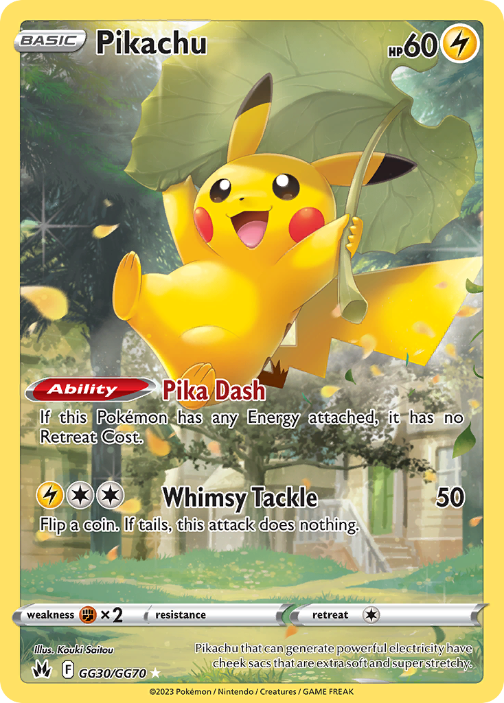 Pikachu - Crown Zenith Galarian Gallery #GG30