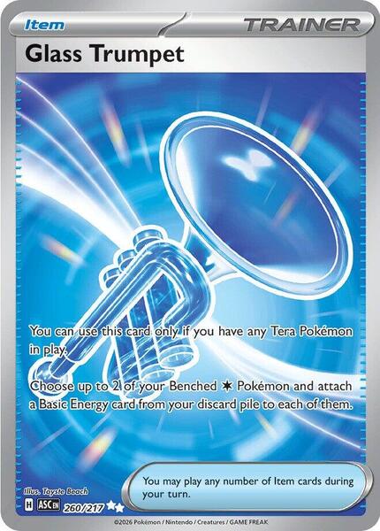 Glass Trumpet - 260/217 - Ultra Rare - Ascended Heroes