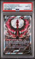 Galarian Moltres V Alt Art Chilling Reigh PSA 10