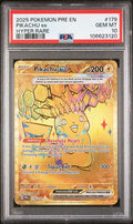 Pikachu UR Prismatic Evolutions PSA 10