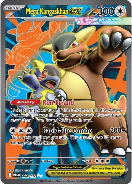 Mega Kangaskhan ex - 164/132 - Mega Ultra Rare - Mega Evolution